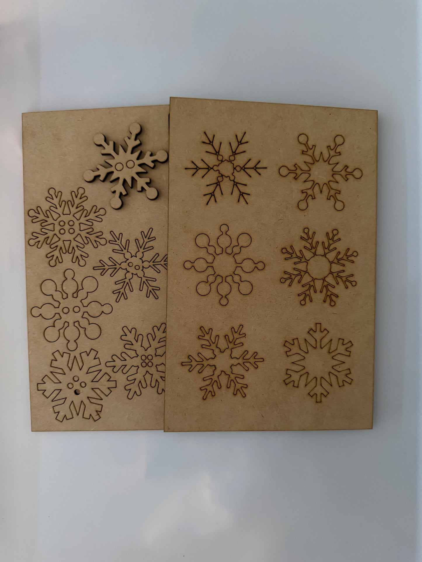 Snowflake Inserts - Frame A