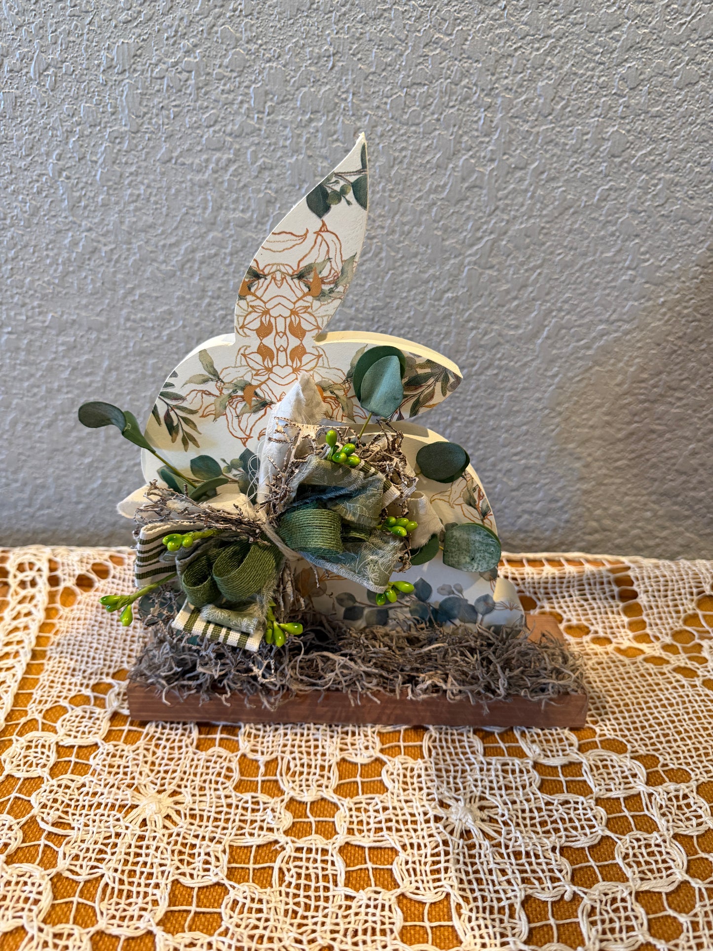 Spring Sitting Bunny