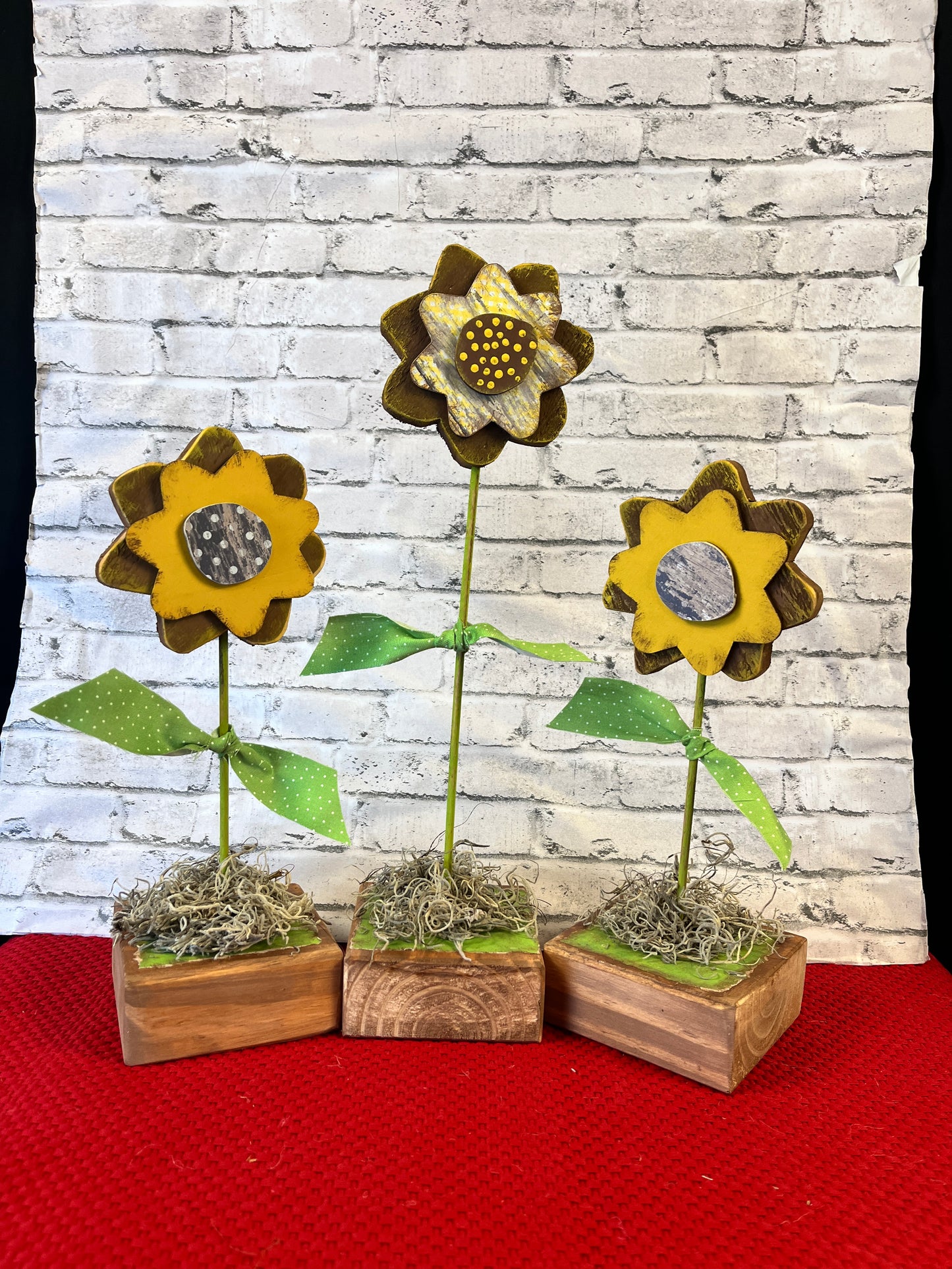 Wood Sunflower Kit – Rustic Farmhouse Decor