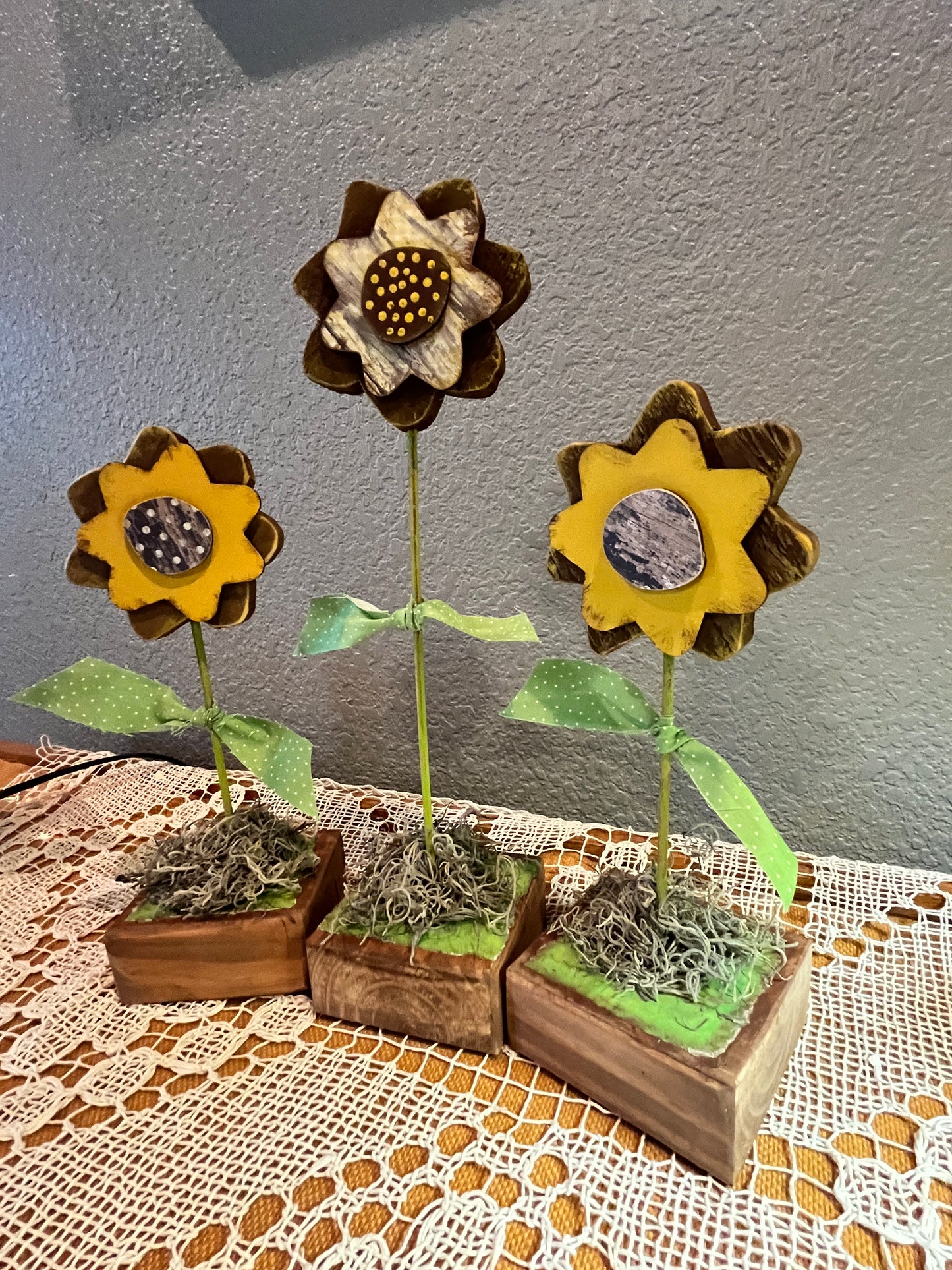 Wood Sunflower Kit – Rustic Farmhouse Decor