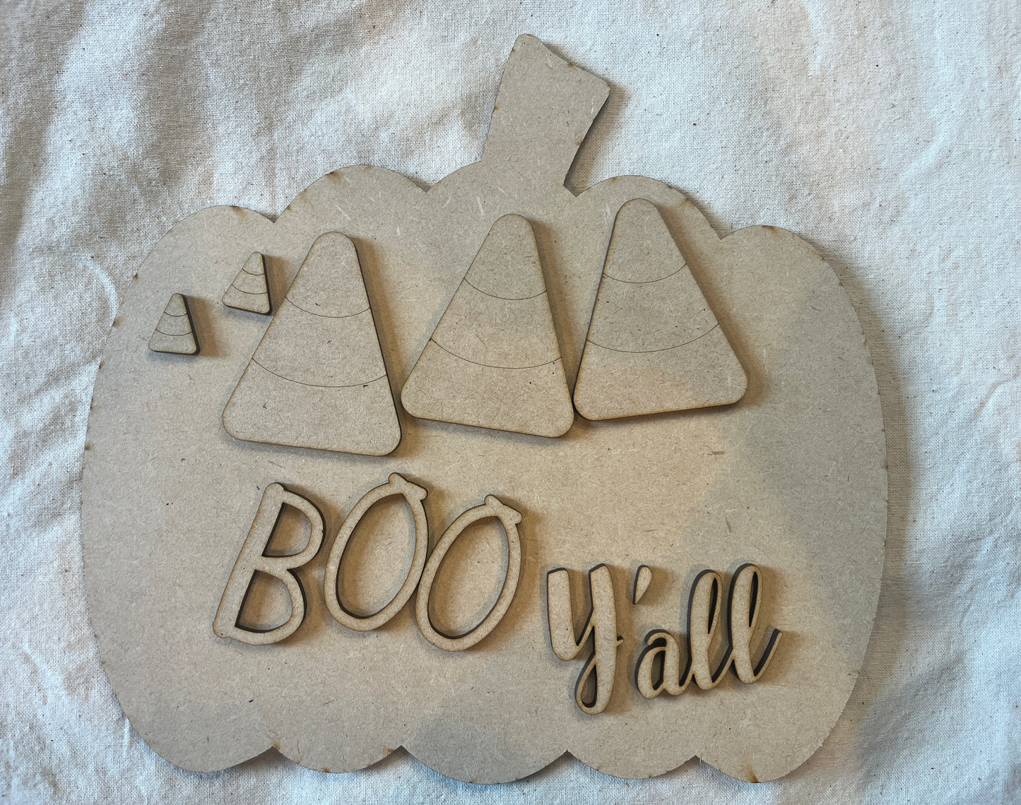 Fall Pumpkin Welcome Reversible Sign DIY Kit