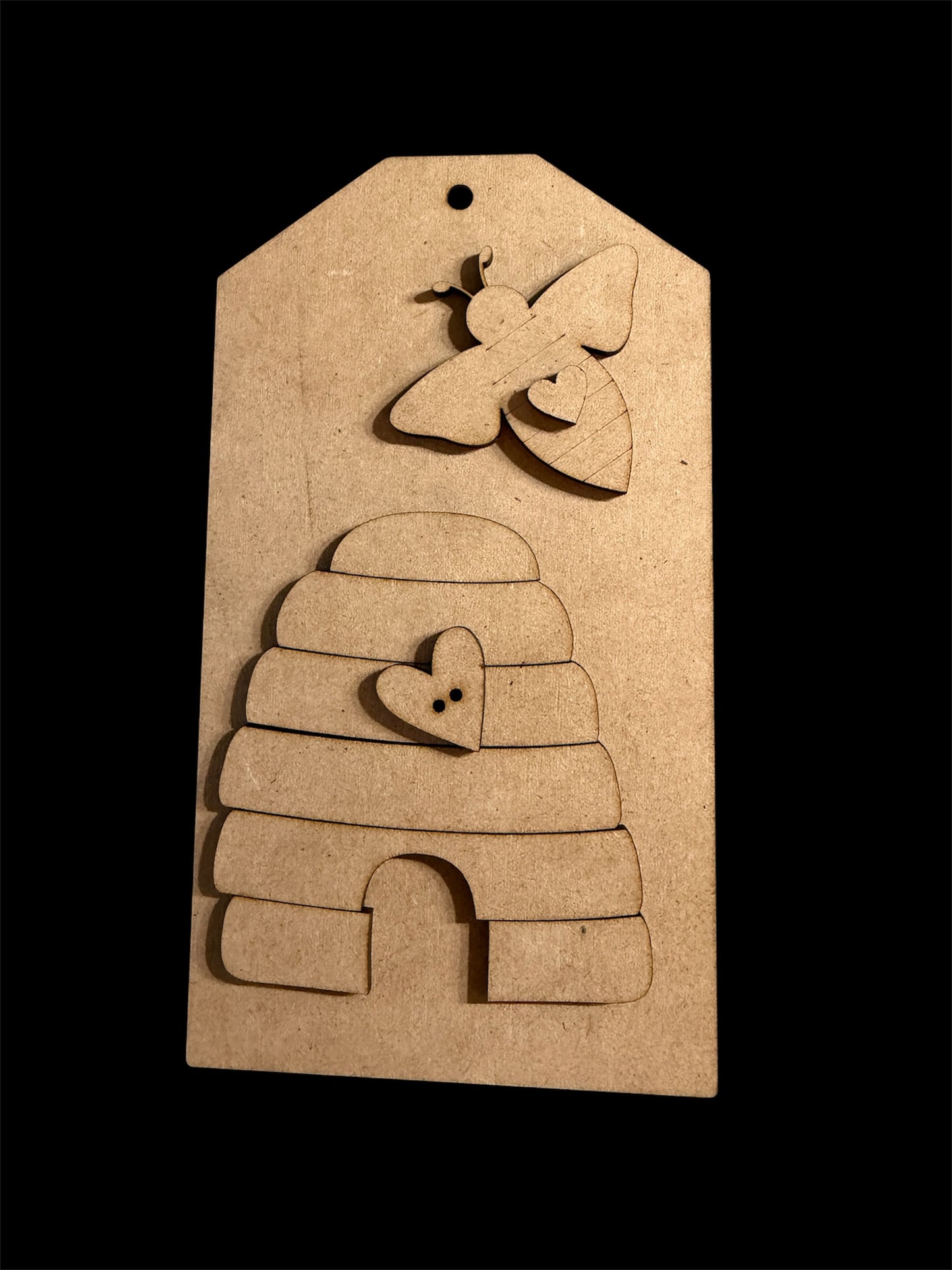 Farmhouse Slat Board Interchangeable Tags