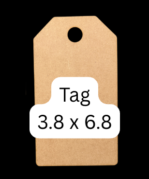 Farmhouse Slat Board Interchangeable Tags