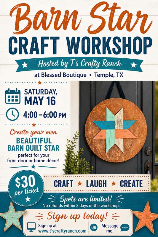 Barn Star - Craft Workshop