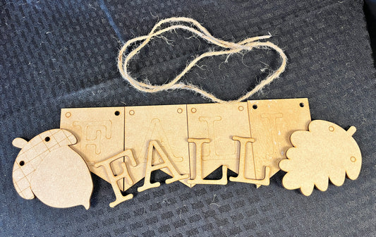 Fall Banner DIY