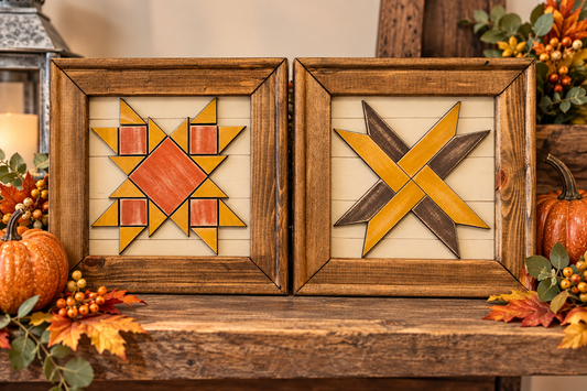 Quilt Squares with Frames