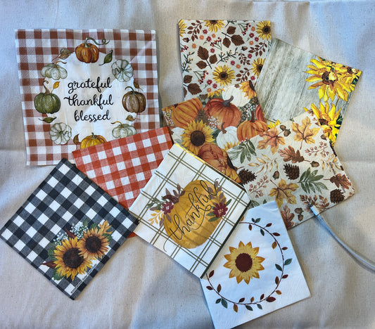 Fall Napkin Bundle