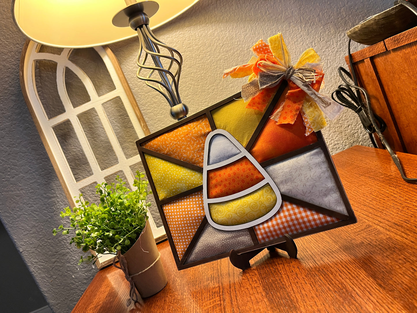 Candy Corn Mosaic