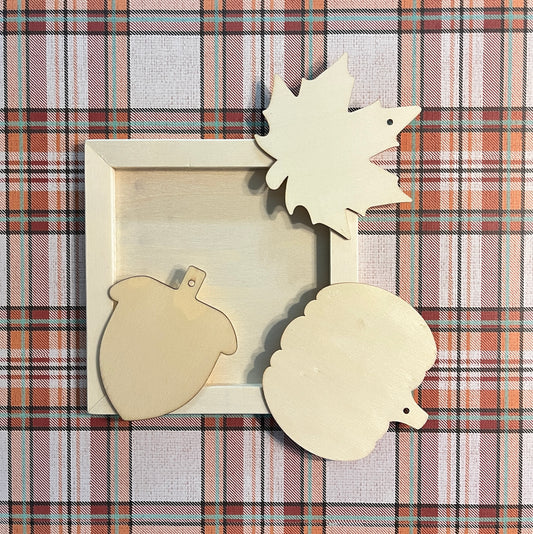 Fall Wood Craft Set