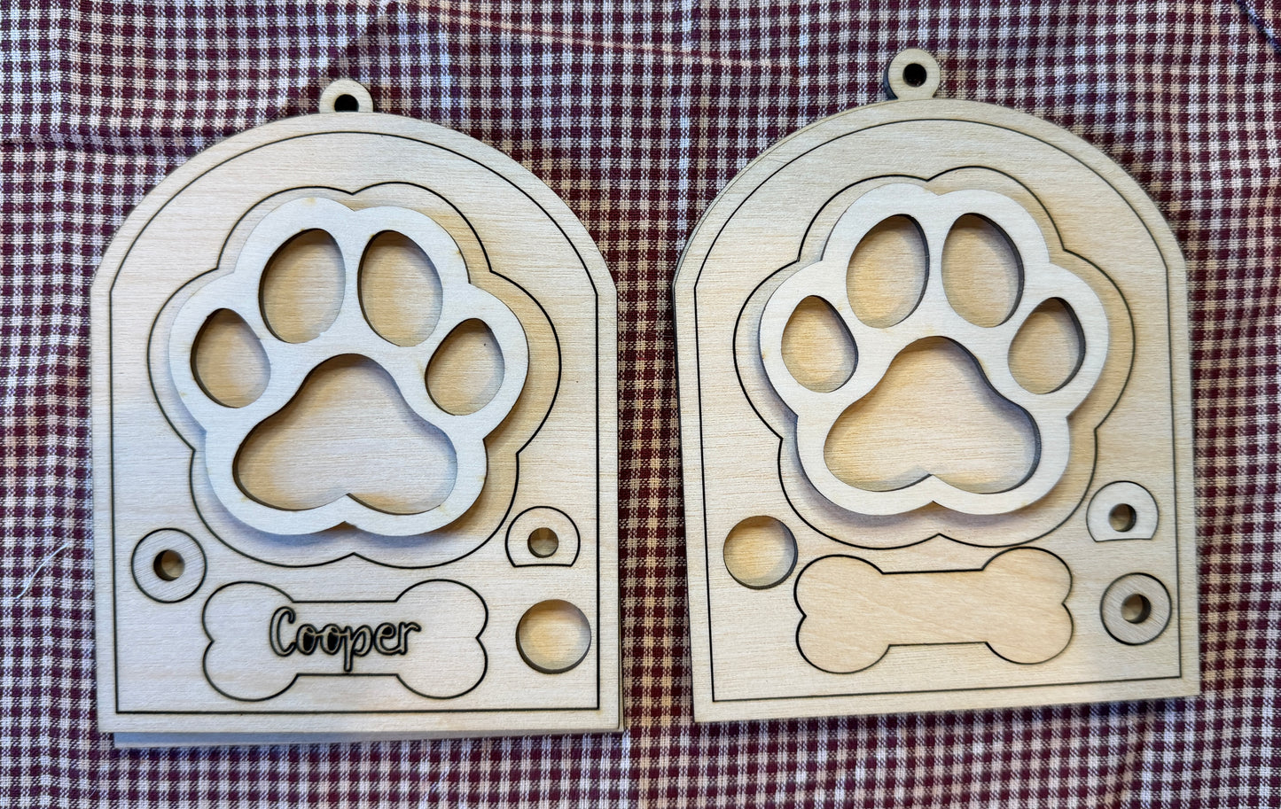 Dog Ornament - Tag