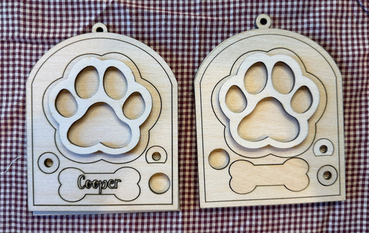 Dog Ornament - Tag