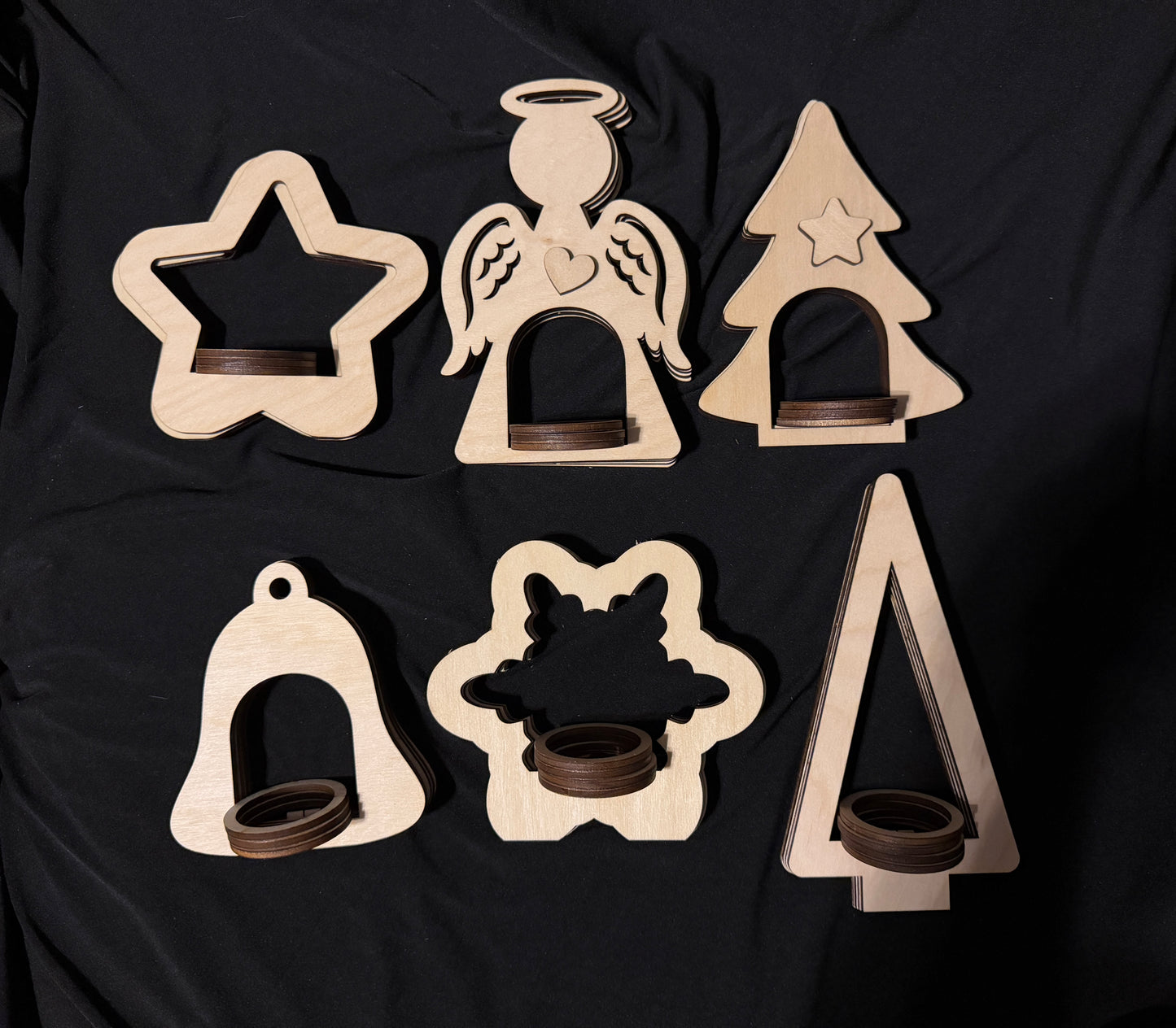 Christmas Tea Light/Candle Holders