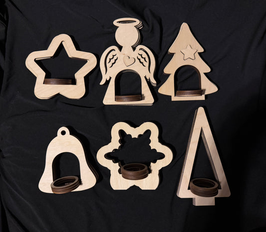 Christmas Tea Light/Candle Holders