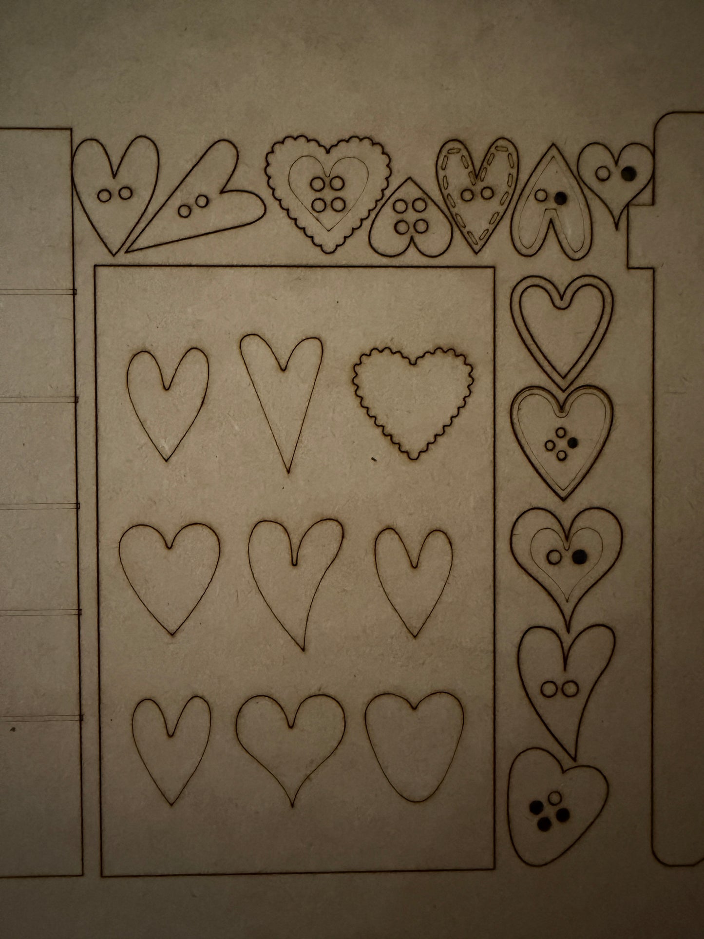 Heart Insert for Frame A