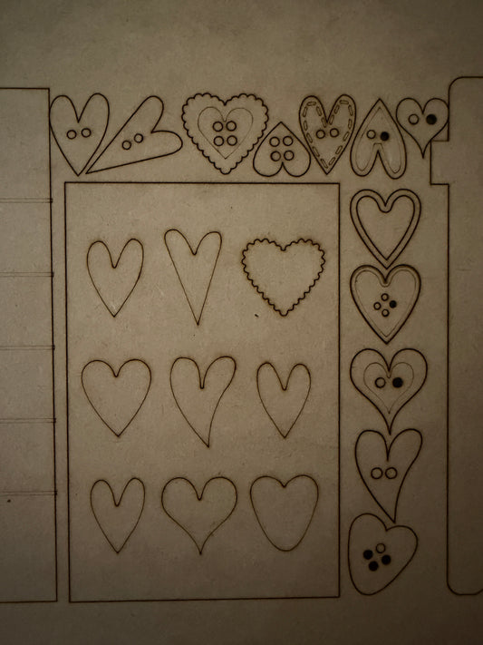 Heart Insert for Frame A