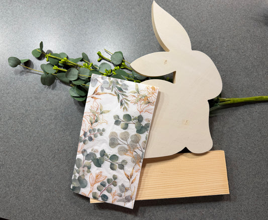 Spring Sitting Bunny