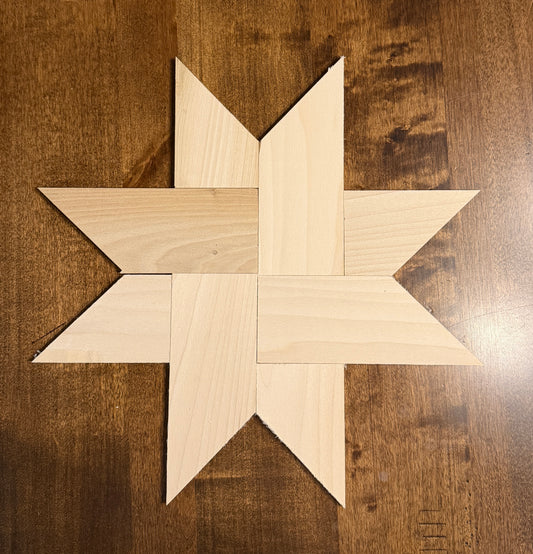 8 Point Star Barn Quilt