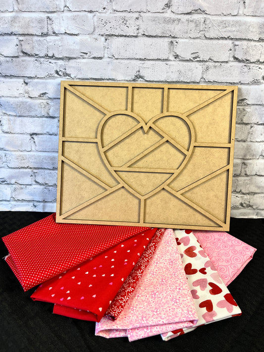 DIY Mosaic Heart Craft Kit