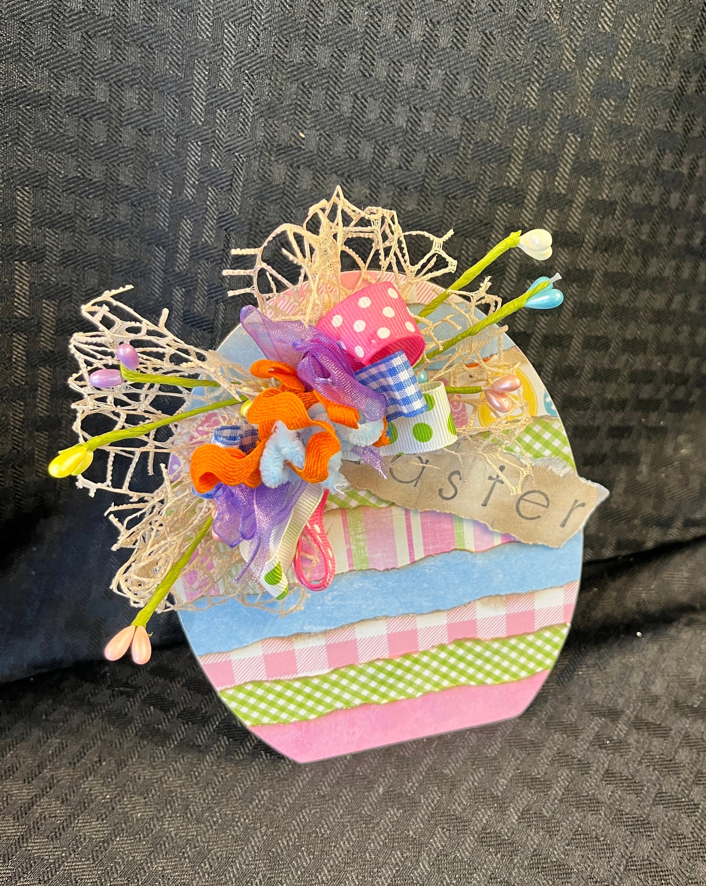 Scrapbook Paper Easter Egg