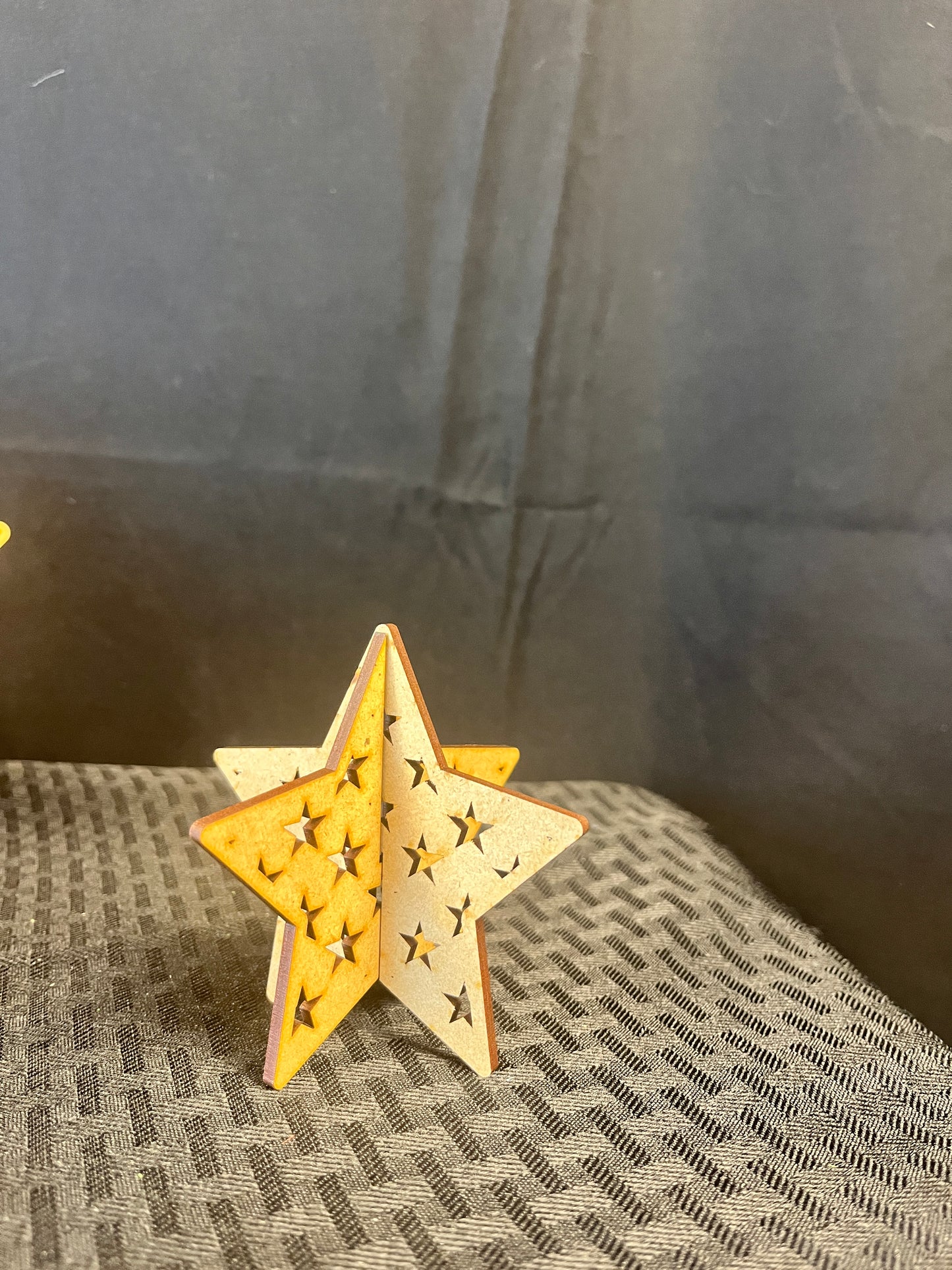 3 D Patriotic Stars DIY Kit Set of 5