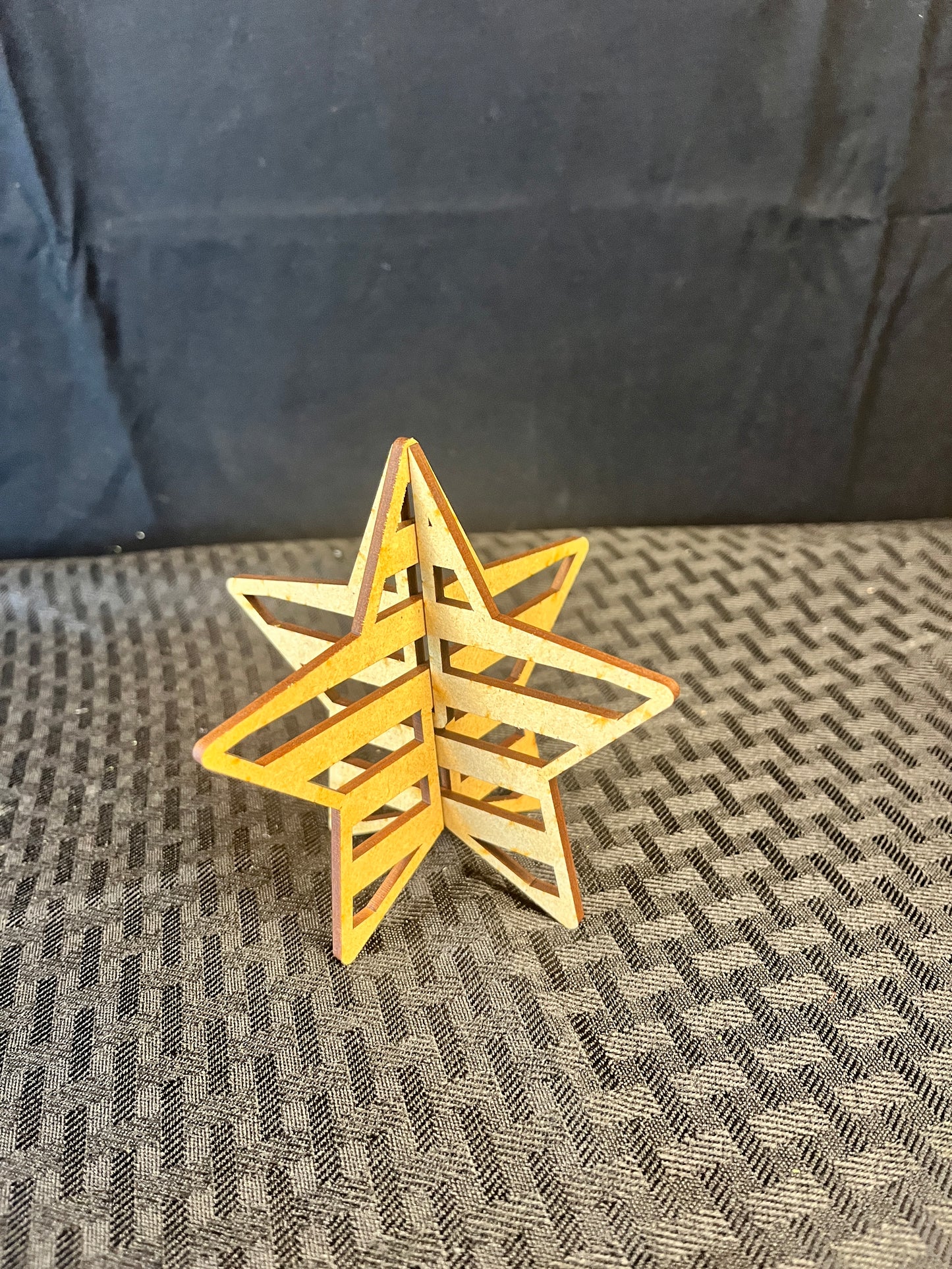 3 D Patriotic Stars DIY Kit Set of 5
