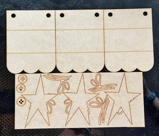 Patriotic Star Banner DIY Kit