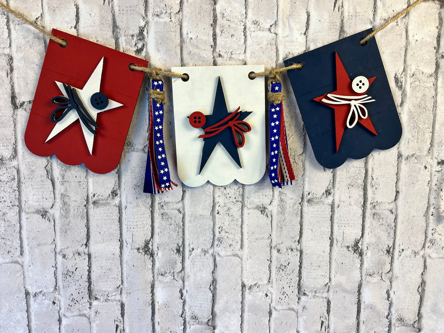 Patriotic Star Banner DIY Kit