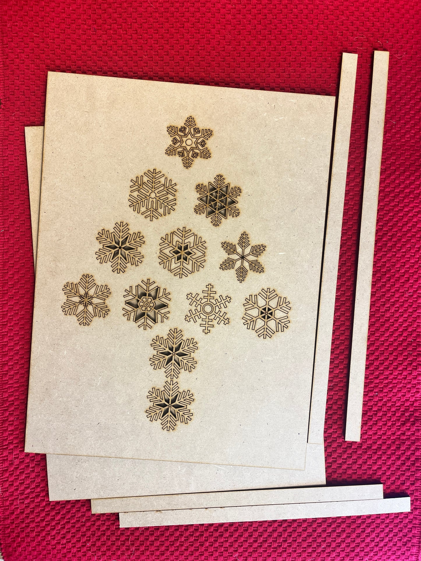 Snowflake Christmas Tree DIY Kit