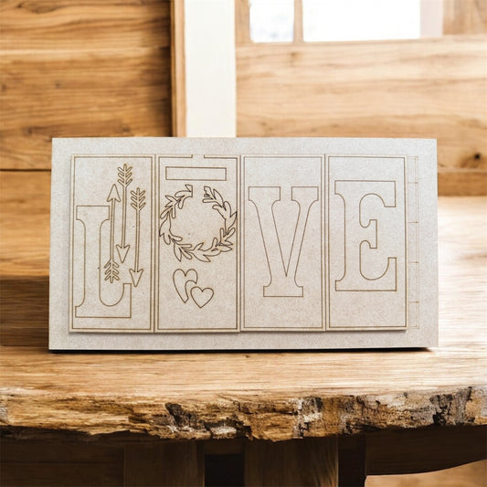 LOVE Shelf Sitter/Hanger