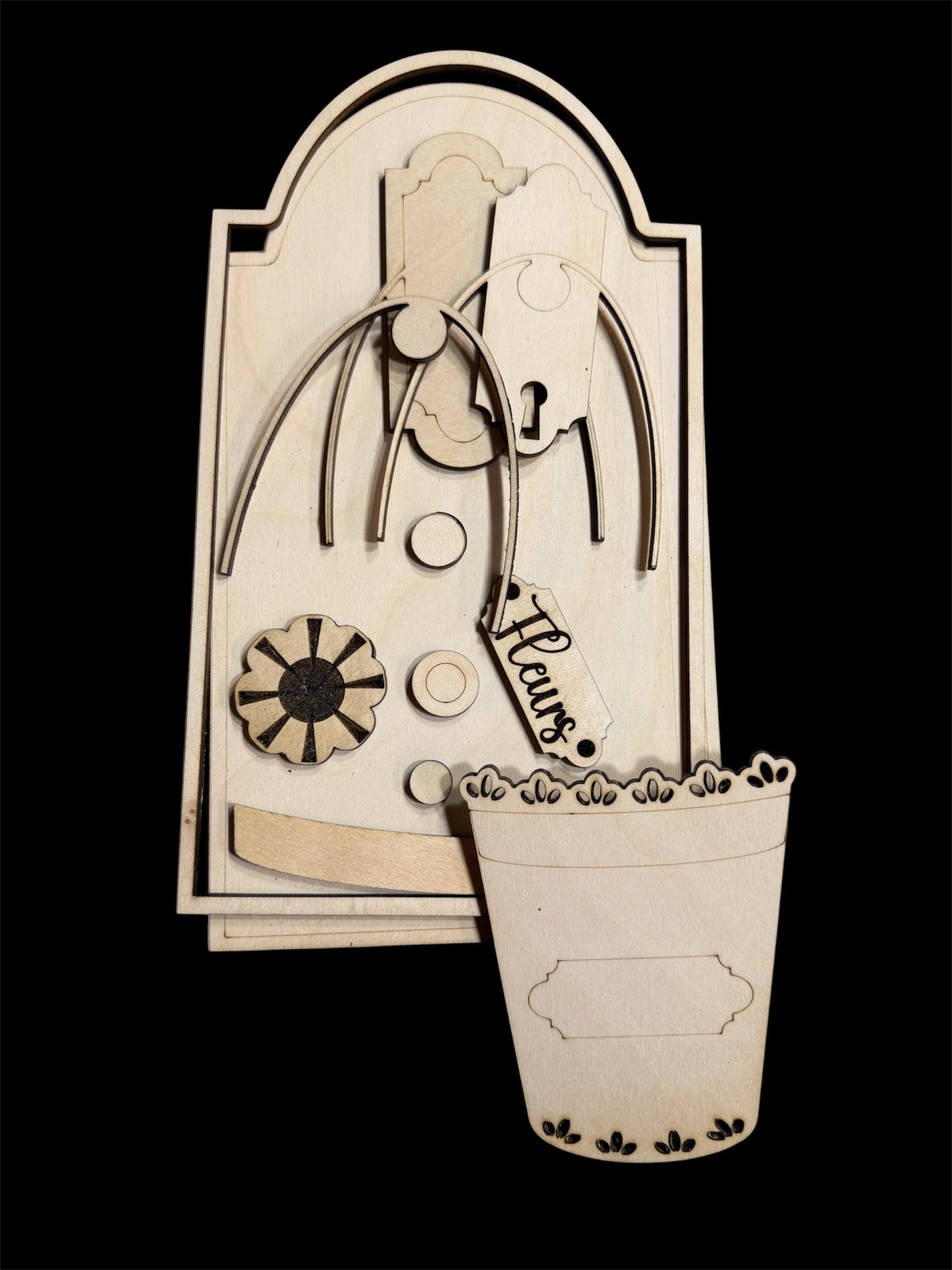 Hanging Floral Holder Kit