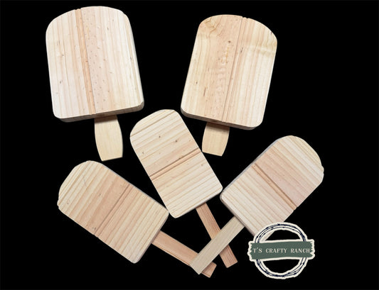 Wooden Popsicles