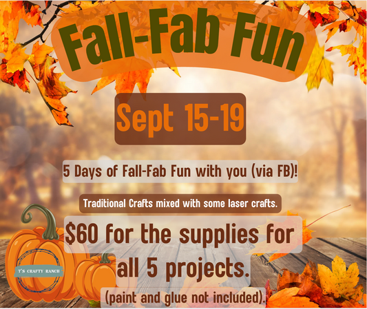 Fall-Fab Fun Craft Event