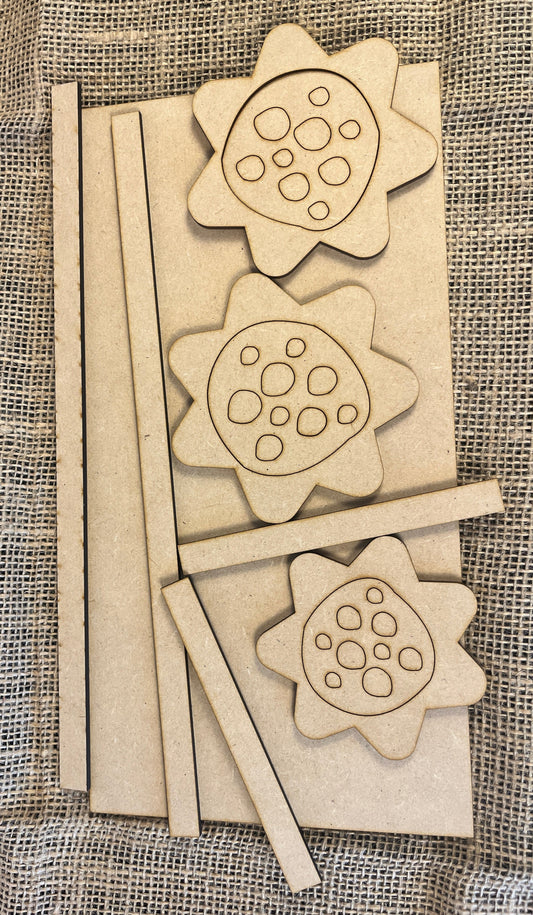 Rustic Sunflower DIY Craft Kit